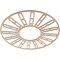 Ekena Millwork Hale Wood Fretwork Pierced Ceiling Medallion, Alder, 34"OD x 12 3/8"ID x 3/8"T CMWP34X34X0375HHAL - alternate 5